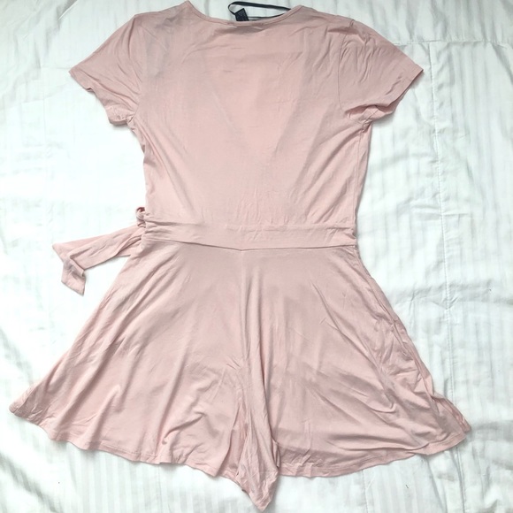 Forever 21 Blush Pink Skort Romper - Picture 2 of 6